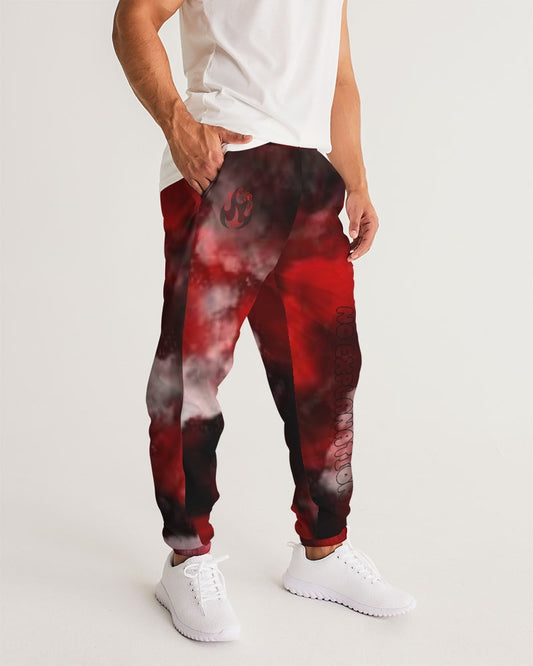 Pantalones de chándal de hombre negros, rojos, blancos y ahumados 