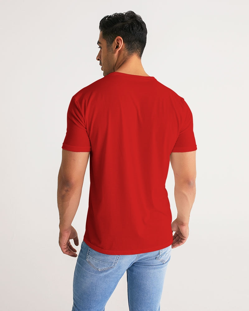 Camiseta roja sin explicación para hombre 