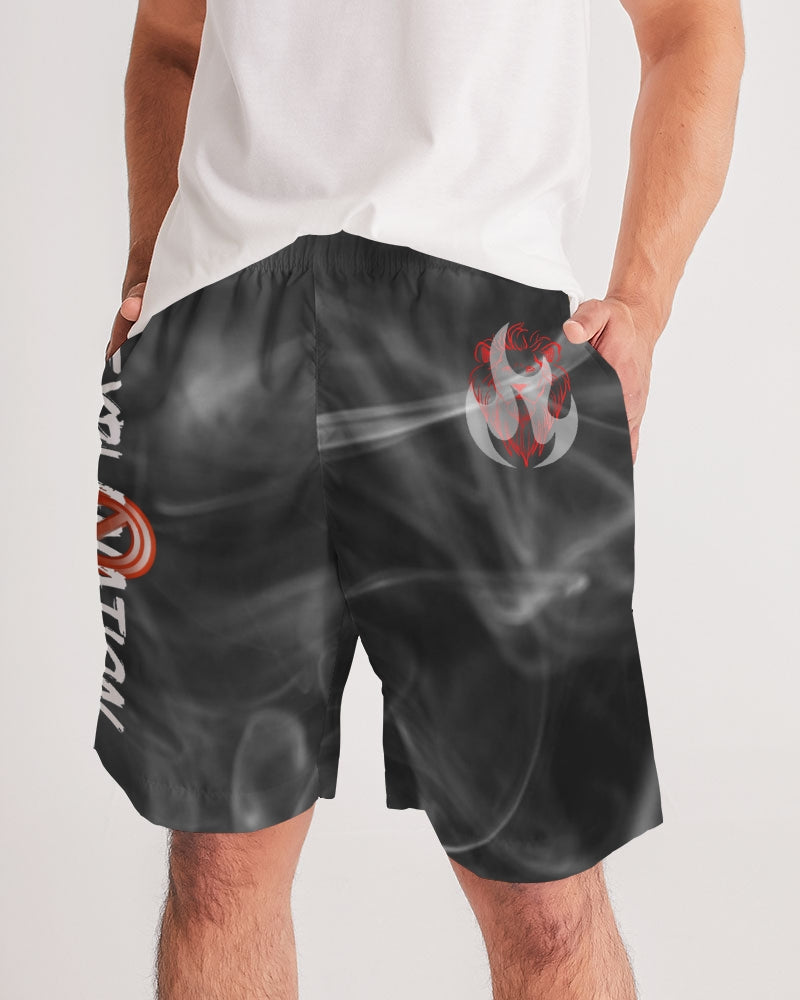 Pantalones cortos de jogger de hombre Black Smoke 