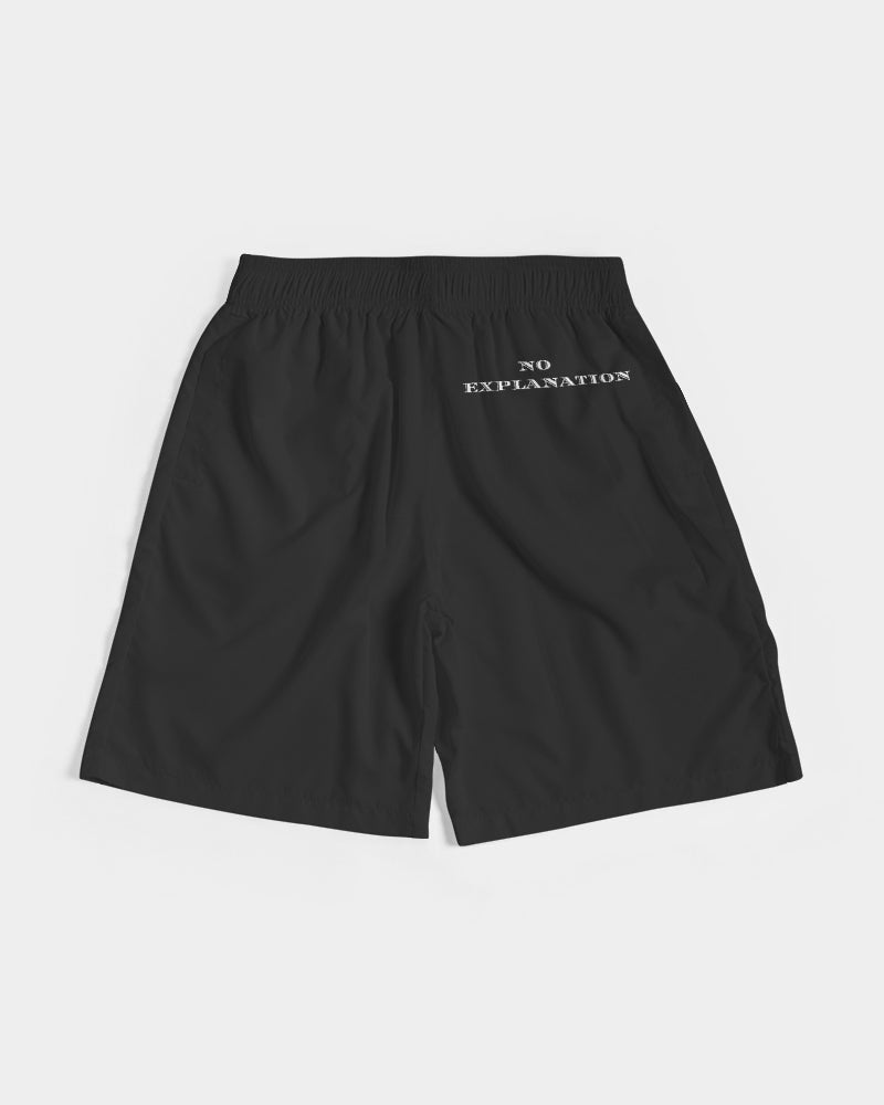 Pantalones cortos de chándal para hombre Simple Black No Explanation 