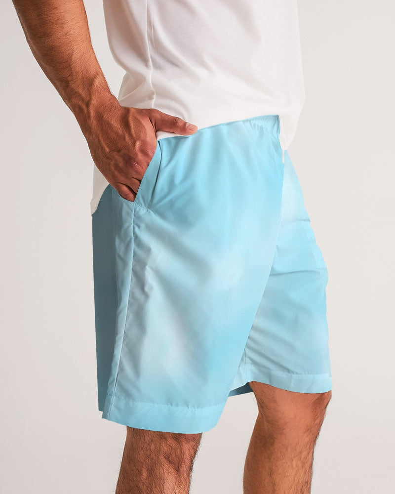 Pantalones cortos de jogger para hombre Sky Blue Cloud 