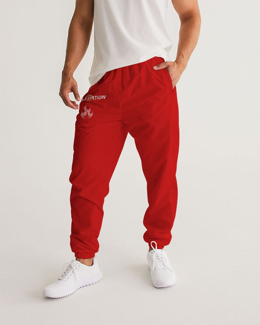 Red No Explanation Men's Track Pants